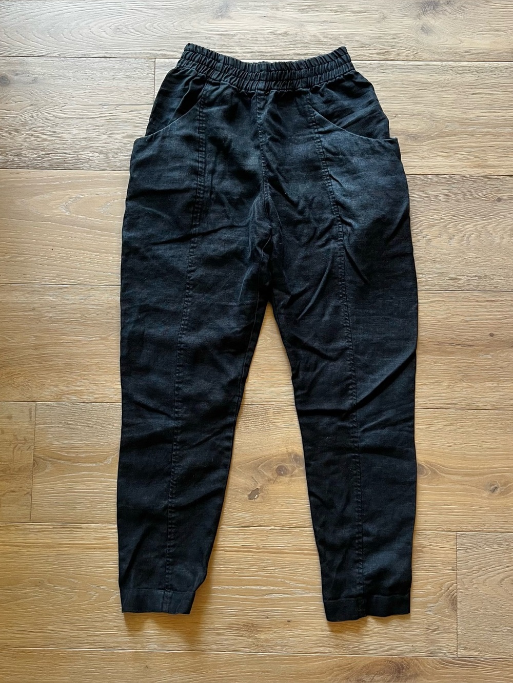 Elizabeth Suzann Clyde Work Pant in Midweight Linen